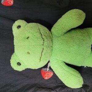 Green Plush Frog Toy